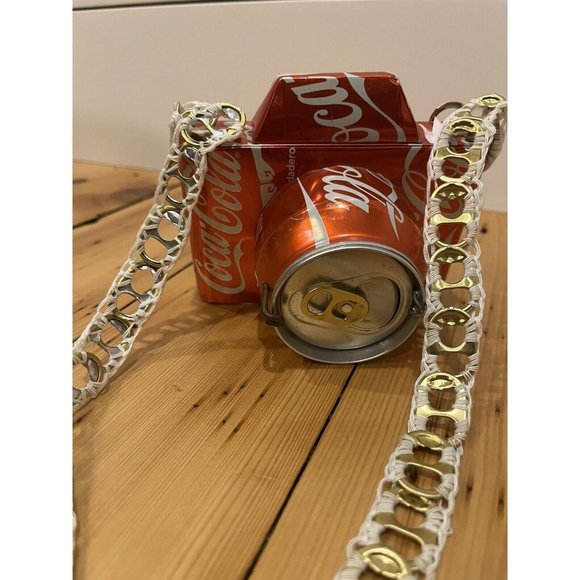 Mexican Coca-Cola Can Camera Handmade Pop-Out Art. Vintage Coke Gift Souvenir - Picture 1 of 6